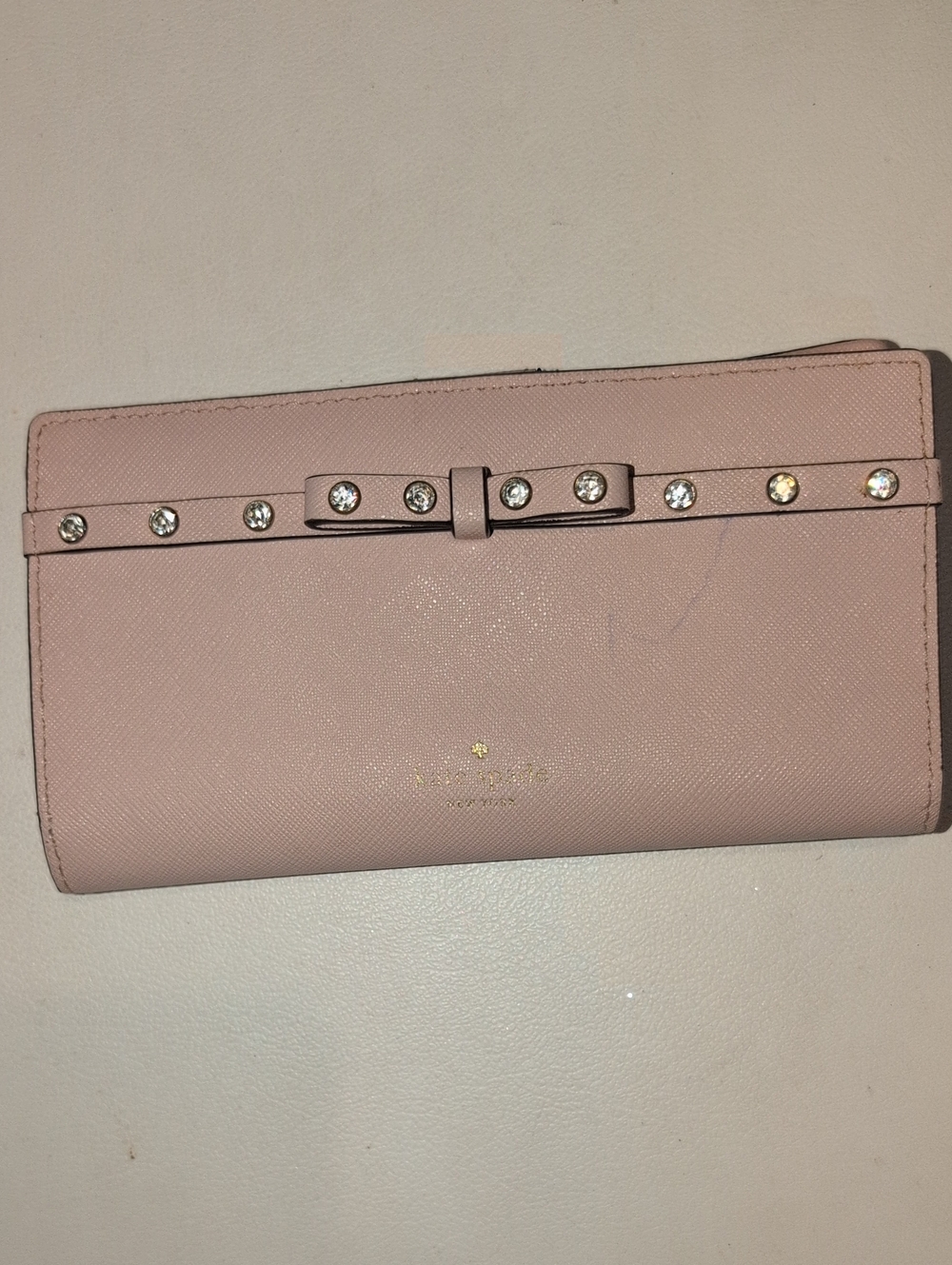 Kate Spade New York Laurel Way Jeweled "Stacy" Bi Fold Wallet